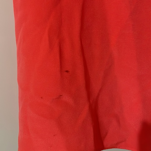 J Crew 100% silk tank top. It’s a coral color. In between pink and orange! - Picture 2 of 4